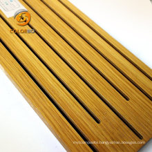Easy to Install Slot Wood Timber Acoustic Panel for Ballroom/Cinema Decor.